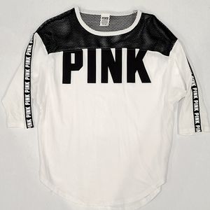 PINK Victoria's Secret Black and White with Logo